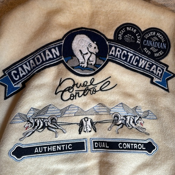 Dual Control Vintage Canadian Men’s bomber jacket made 1988 - Picture 10 of 10